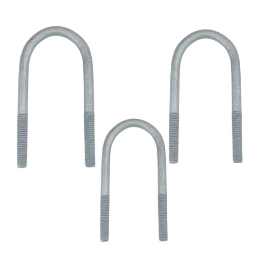 Galvanized U-shaped bolts
