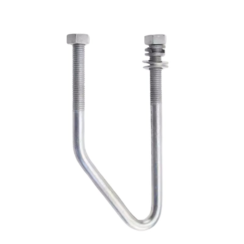 U-shaped bolt with irregular shape