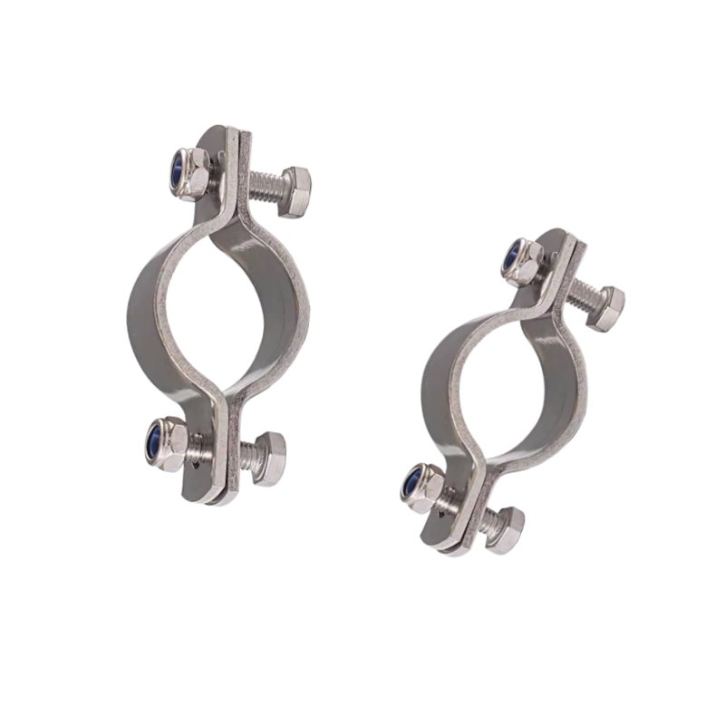 Stainless steel thickened clamp wire pole clamp