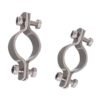 Stainless steel thickened clamp wire pole clamp