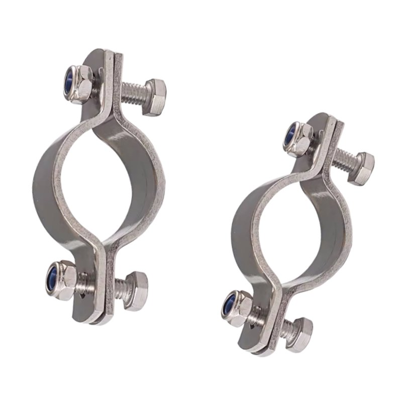 Stainless steel thickened clamp wire pole clamp