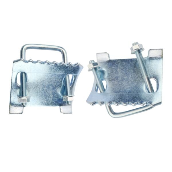 Galvanized square U-shaped bolt with square baffle