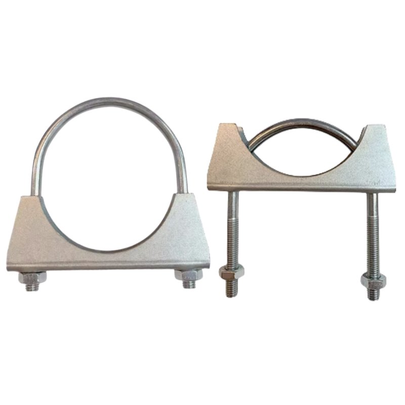 Stainless steel exhaust pipe clamp