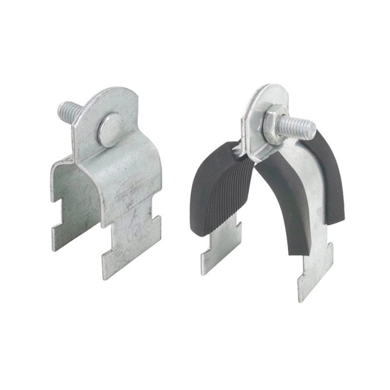 C-shaped steel pipe clamp galvanized P-shaped clamp