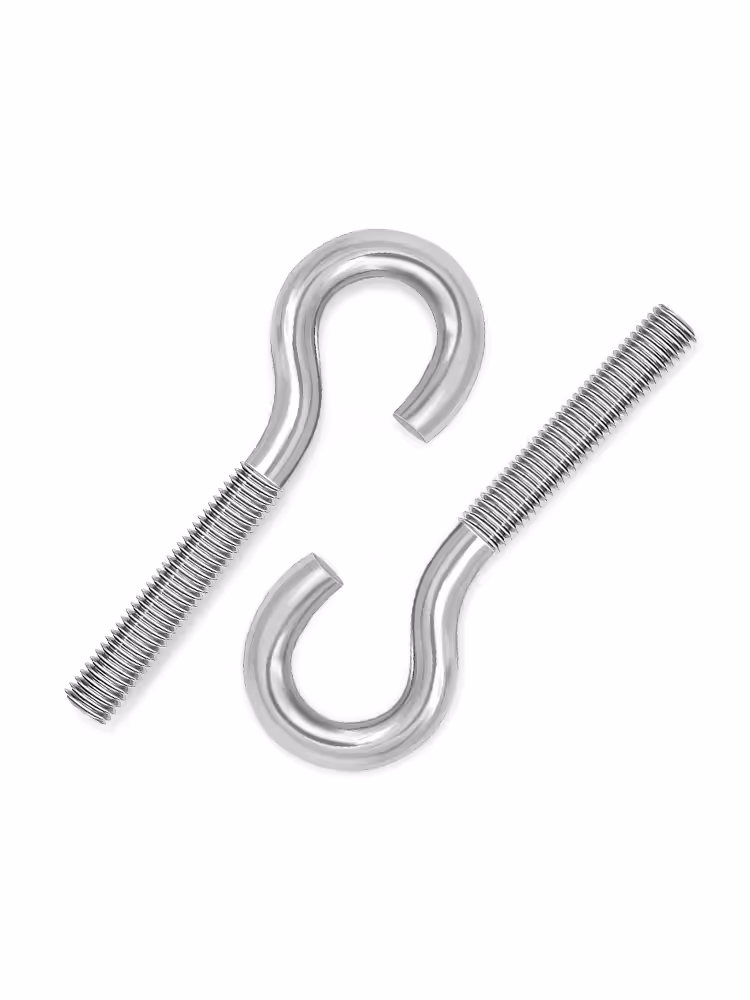 Galvanized sheep eye bolt