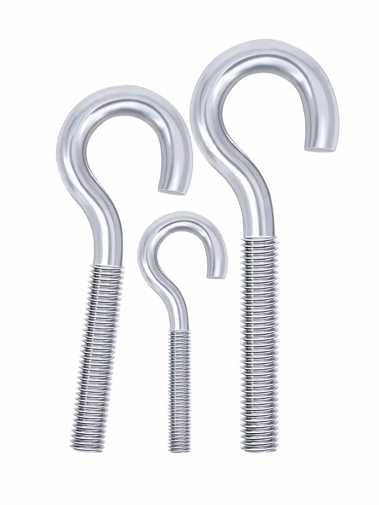 Galvanized sheep eye bolt