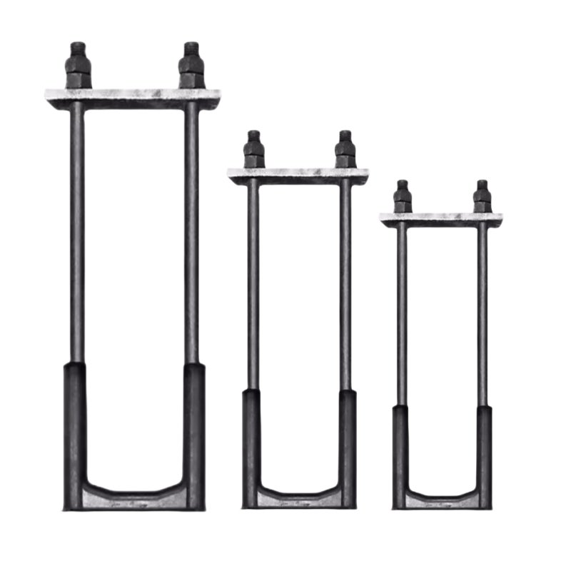 Square U-shaped bolt