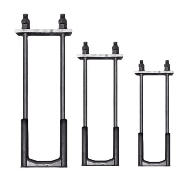 Square U-shaped bolt