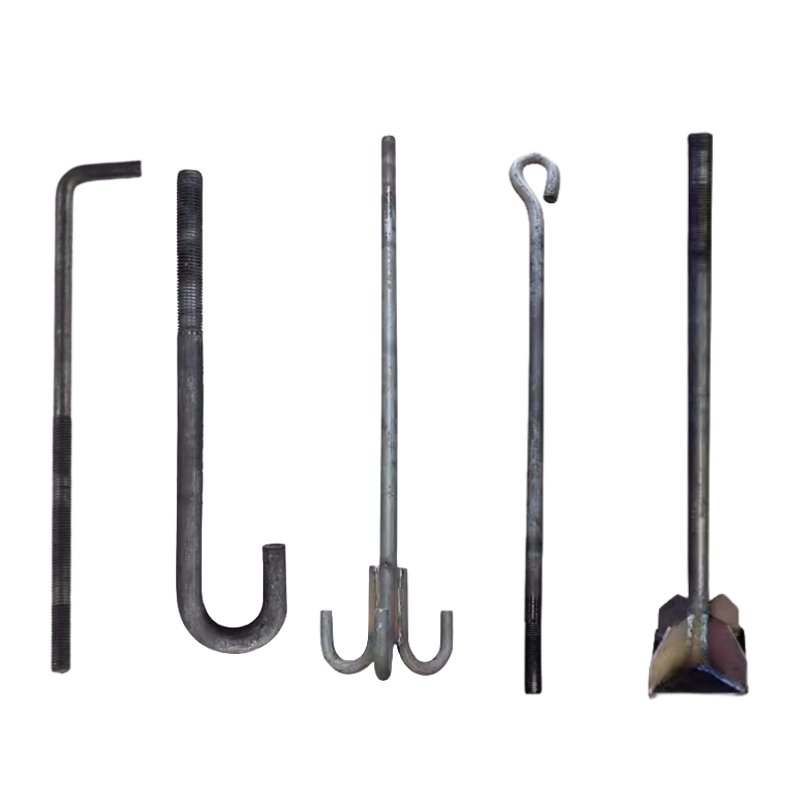 Different types of hot-dip galvanized anchor bolts