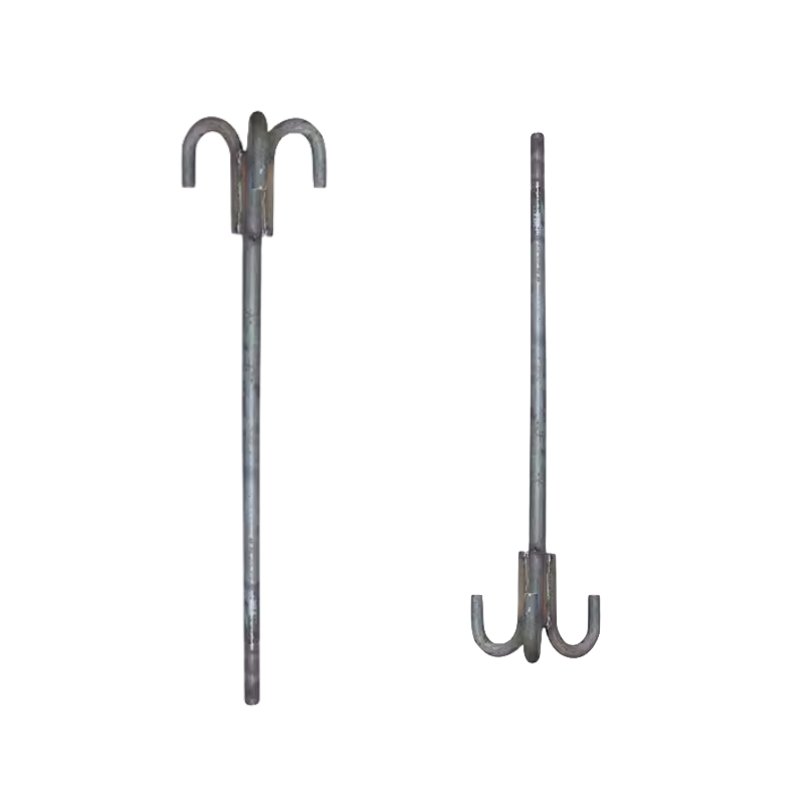 Cat claw type anchor bolt