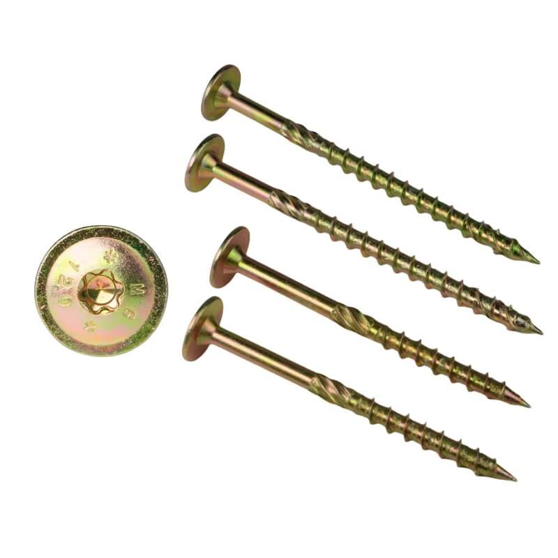 Large Flat Head Plum Blossom Screw