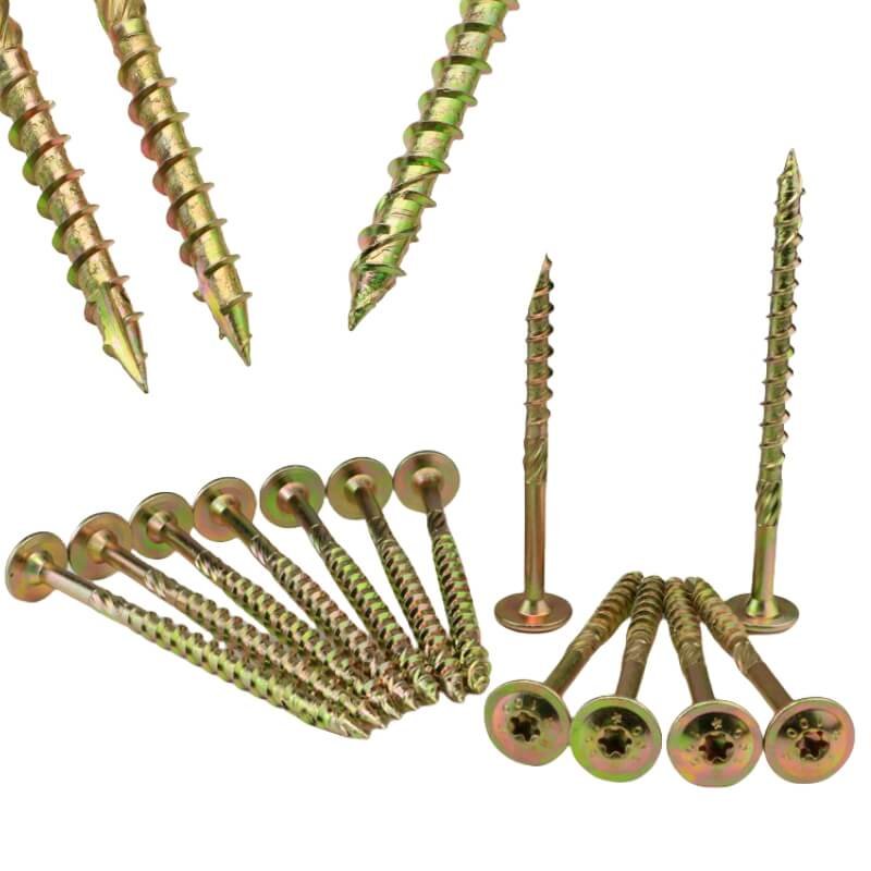 Large Flat Head Plum Blossom Screw