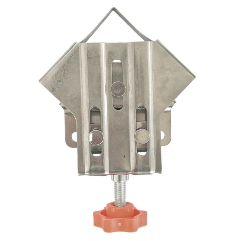 Stainless steel right angle clamp