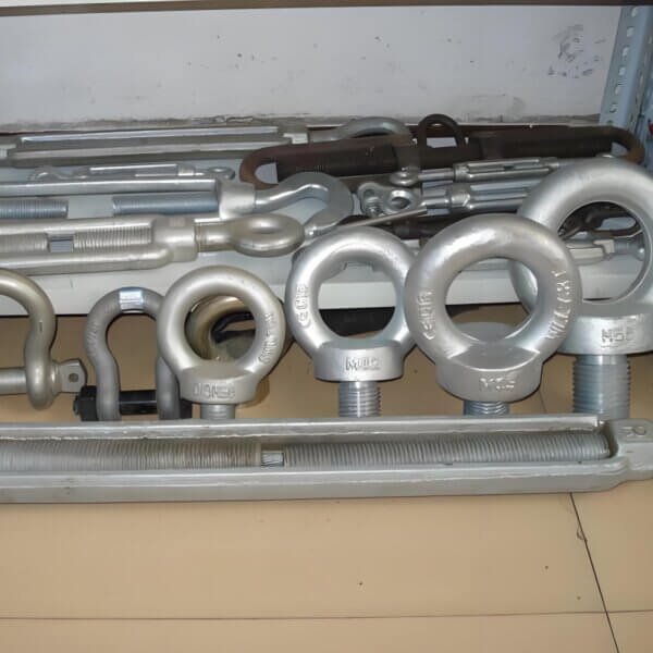 Eye nuts are specialized fasteners featuring a loop (or "eye") at one end and a threaded shank at the other