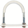 PTFE-Lined U-Bolt Pipe Clamps