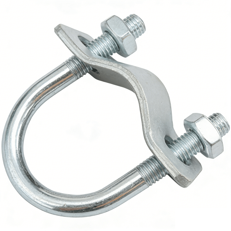 industrial U-bolt clamp for process piping