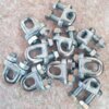 Wire rope clip, wire rope clamp, U-bolt cable clip, malleable wire rope clip, galvanized cable clamp, cable ferrule alternative, rigging hardware, wire rope fitting