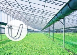 Application of U-bolts U-shaped bolts for greenhouses